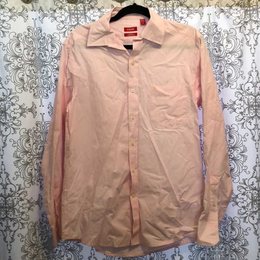 Pink Button Up Dress Shirt